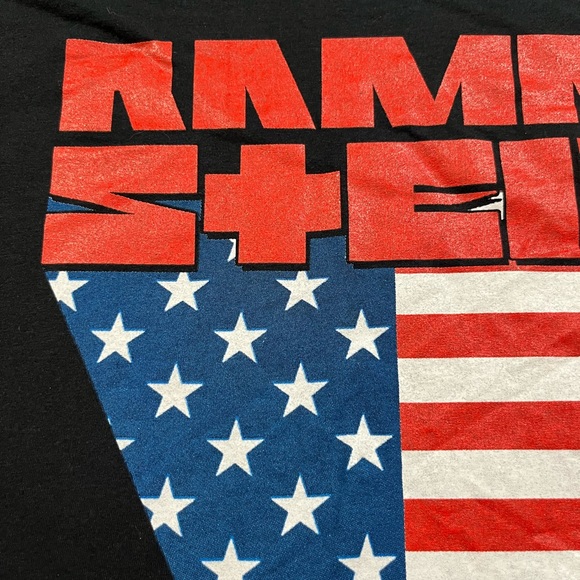 🎸 '22 Rammstein Band Borth American Stadium Tour 2 Side With Tags UNWORN T Shirt - Picture 9 of 12